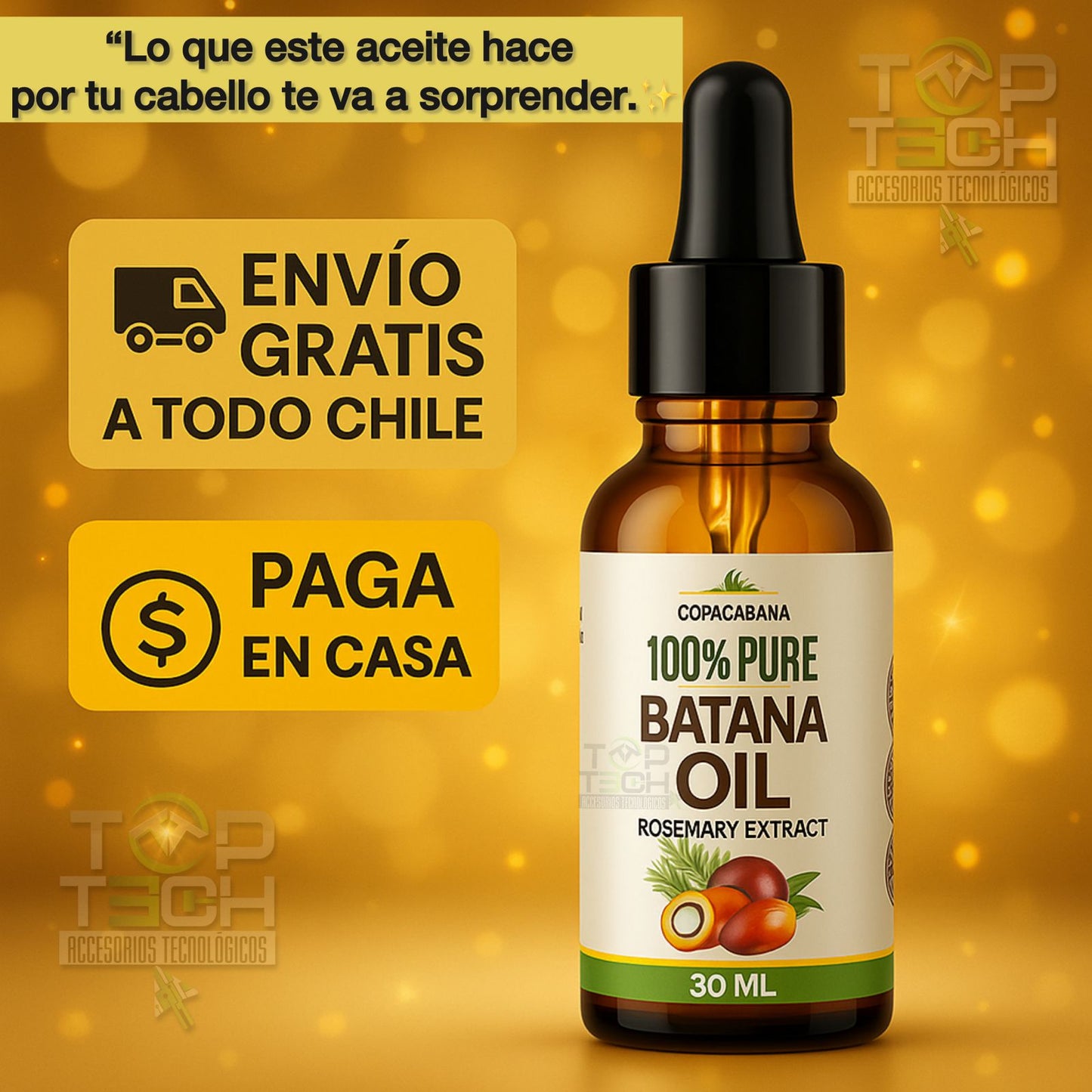 Aceite Batana Crecimiento Cabello 30 ml