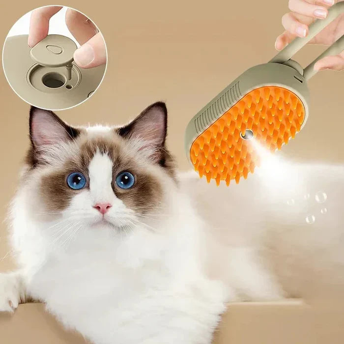 Cepillo Para Mascotas A Vapor