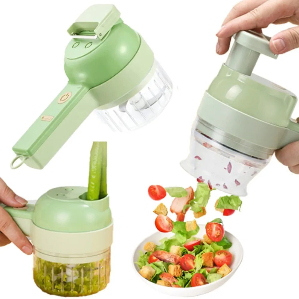 ⭐Picadora de verduras eléctrica portátil