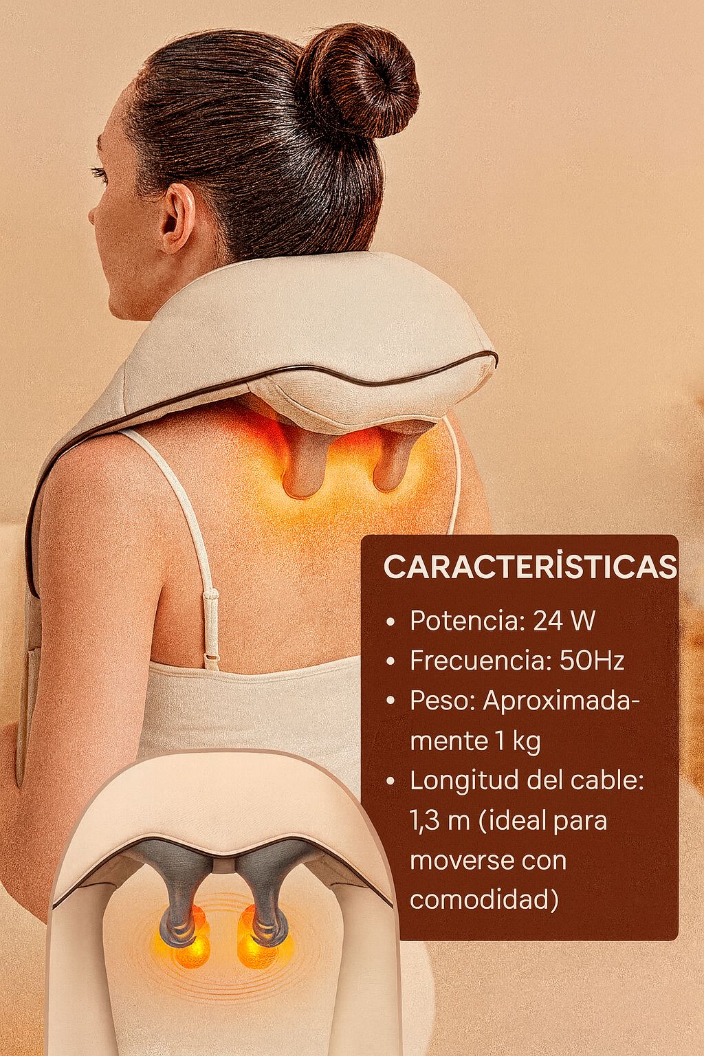 Masajeador De Cuello Y Espalda