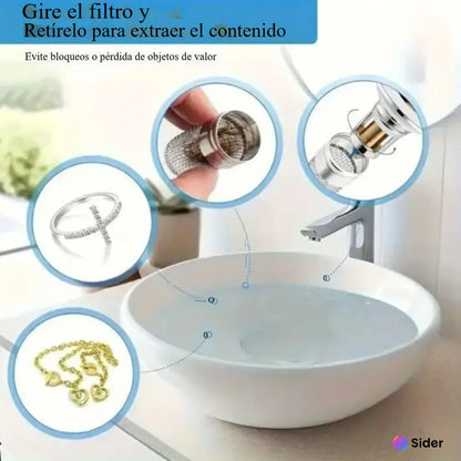 OFERTA 2x1 Tapones Filtrador Desagües