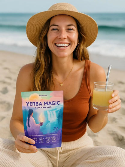 Yerba Magic Té Mate Suplemento Natural + Mini Licuadora 420 ML